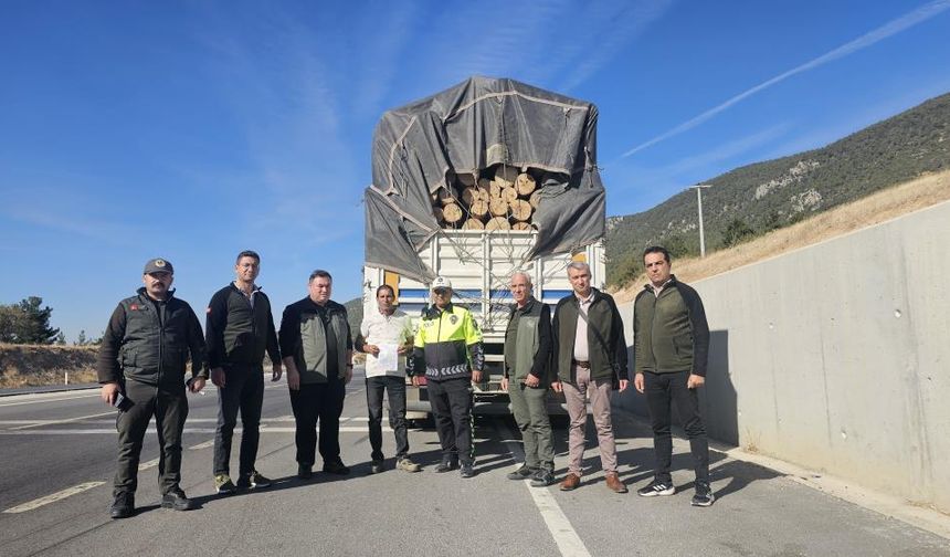 Denizli’de orman suçlarına karşı denetimler sıkılaştırıldı