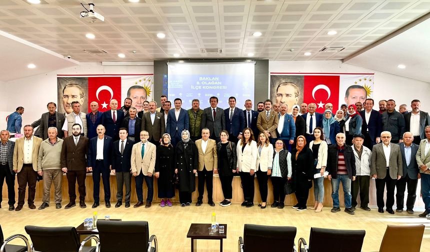 Baklan ve Çivril’de AK Parti kongreleri tamamlandı