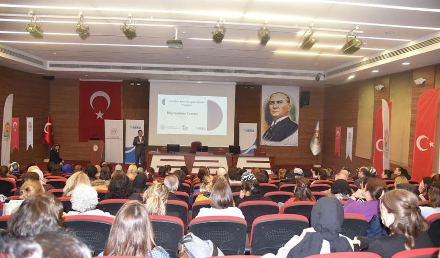 Denizli'de kadın girişimci adaylarından GEKA'ya yoğun ilgi