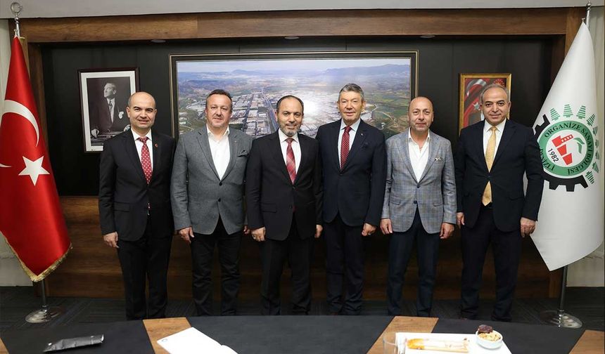 Denizli OSB Başkanı Baltalı, PAÜ Rektörü Güngör’ü Ağırladı