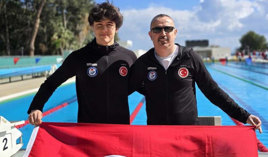Denizlili Yüzücü Türkiye’yi Temsil Edecek