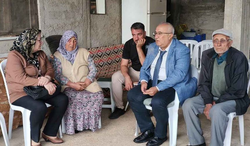 Başkan Arslan kuzenlerin acısını paylaştı