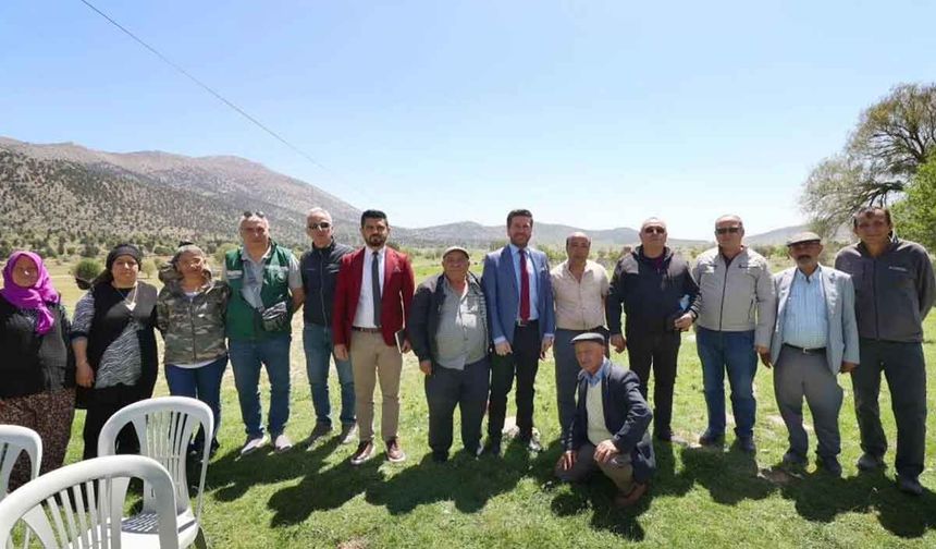 Başkan Tatık, Tavas'ı yayla turizmiyle tanıştırmak için kolları sıvadı