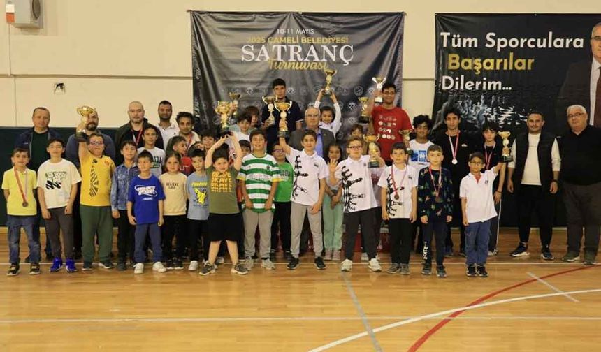Çameli 19 Mayıs Satranç Turnuvası tamamlandı
