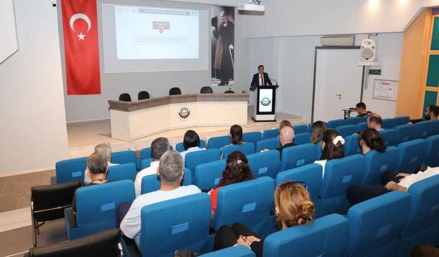 Denizli OSB’de Kapasite Geliştirme Küresel Rekabetçilik Destek programı anlatıldı