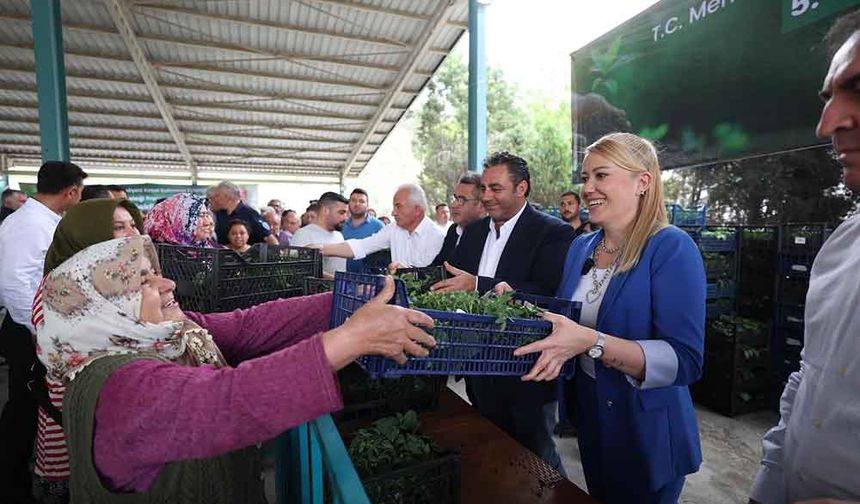 Başkan Doğan, ""Çiftçilerimize destek, topraklarımıza bereket olmaya devam ediyoruz"