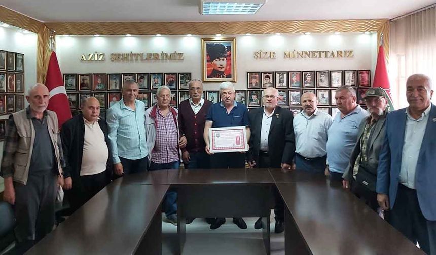 Yörüklerin şehit aileleri ve gazilere olan desteği karşılıksız kalmadı