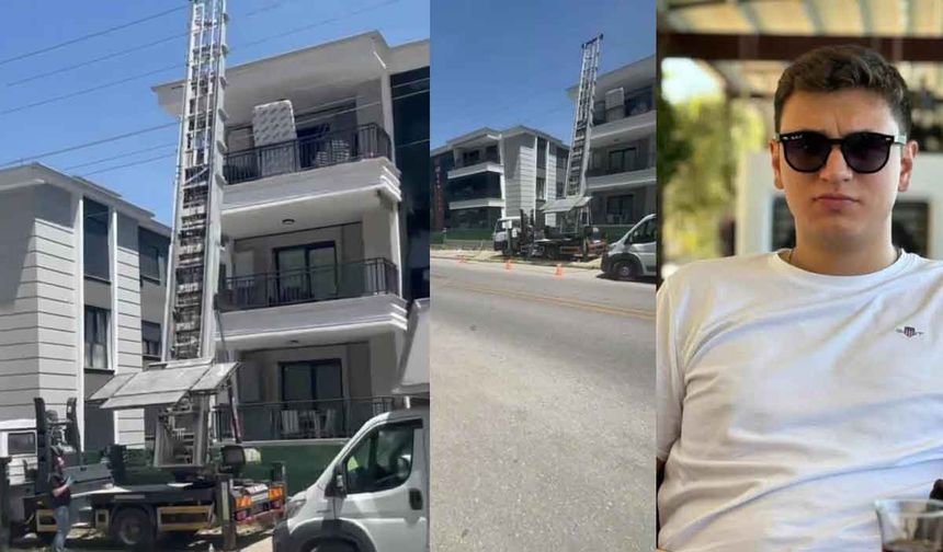 Elektrik telliyle temas eden nakliye asansöründe akıma kapılan genç hayatını kaybetti