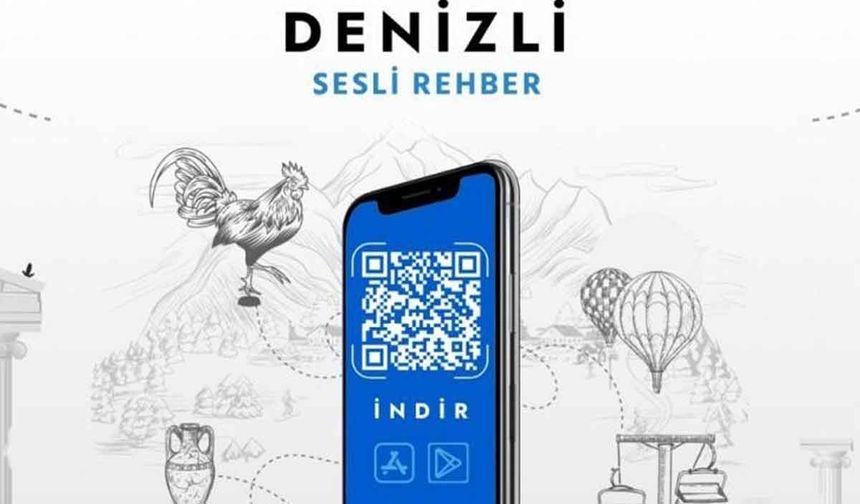 Denizli’nin sesli rehber uygulaması kullanıma açıldı