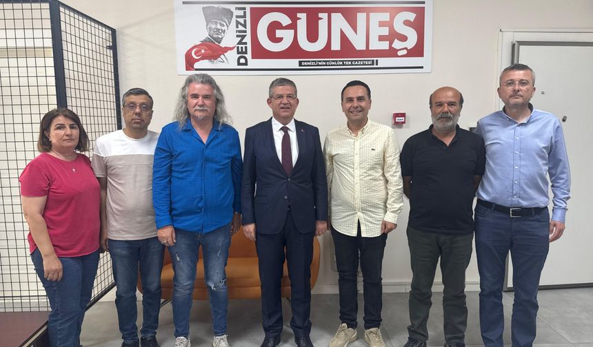 Subaşıoğlu’ndan Denizli Güneş Gazetesi’ne Ziyaret