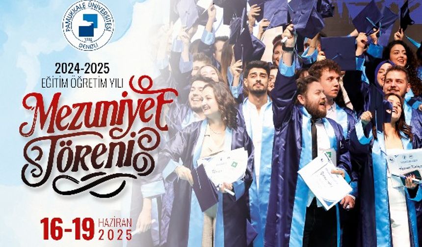 PAÜ’de Mezuniyet Heyecanı Başlıyor