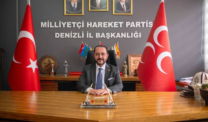 MHP Denizli İl Başkanı Yılmaz'dan Eğitim-Öğretim Yıl Sonu Mesajı