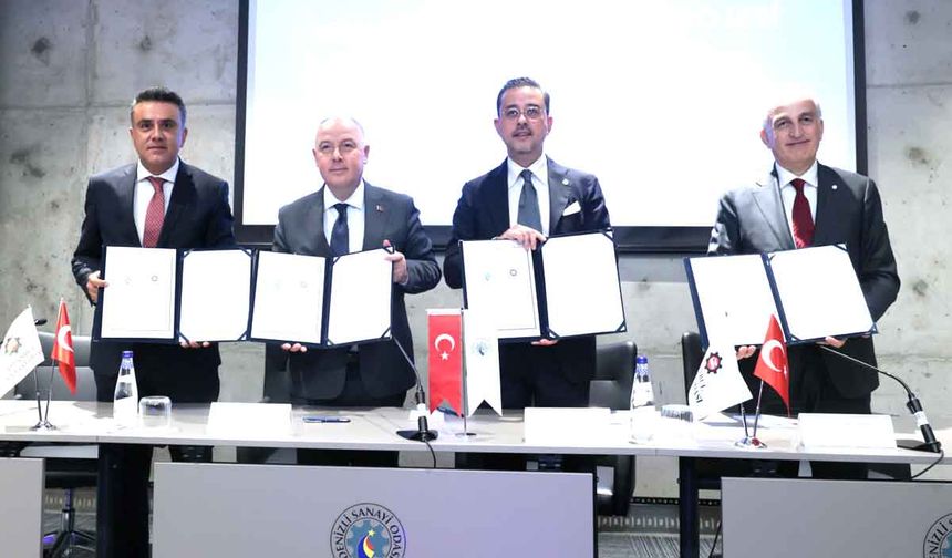 Mesleki eğitim protokolüne imza atan Denizli Sanayi Odası, Ege'de bir ilki gerçekleştirdi