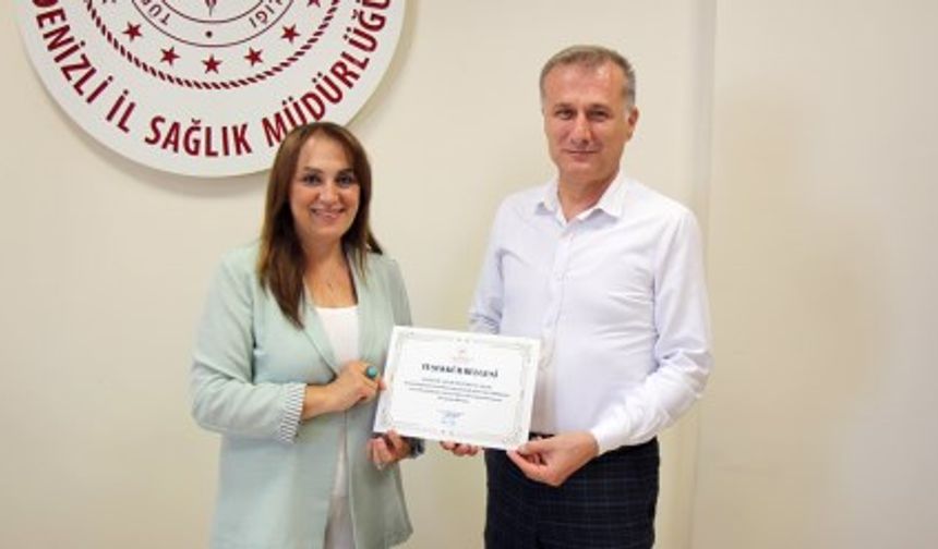 Memişoğlu'ndan Denizli İl Sağlık Müdürlüğü'ne Teşekkür