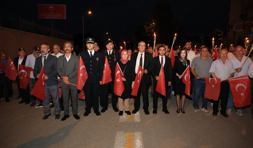 Çameli'de 15 Temmuz Demokrasi ve Millî Birlik Günü