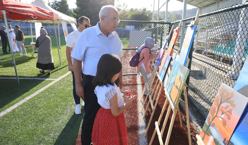 Çameli’nde Spor Festivali Renkli Görüntülere Sahne Oldu