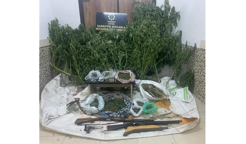 Denizli’de Narkotik Operasyonu:2 Kişi Tutuklandı