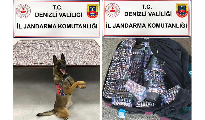 Denizli’de Jandarma Uyuşturucu Tacirlerine Geçit Vermiyor