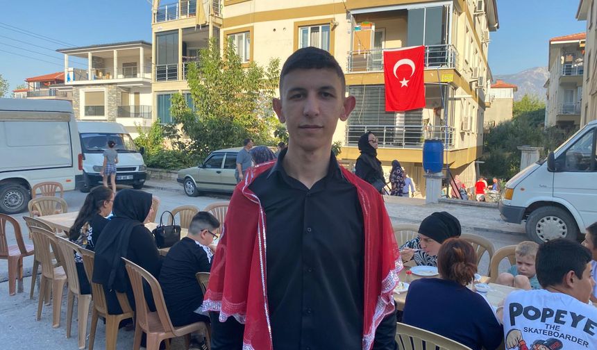 Kayhan Mahallesi’nde Gelenek Yaşatıldı: Melih Dinger Asker Oldu