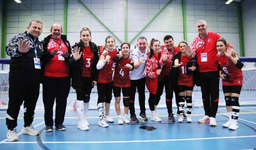 Avrupa şampiyonu Goalball Milli Takımında Denizli damgası