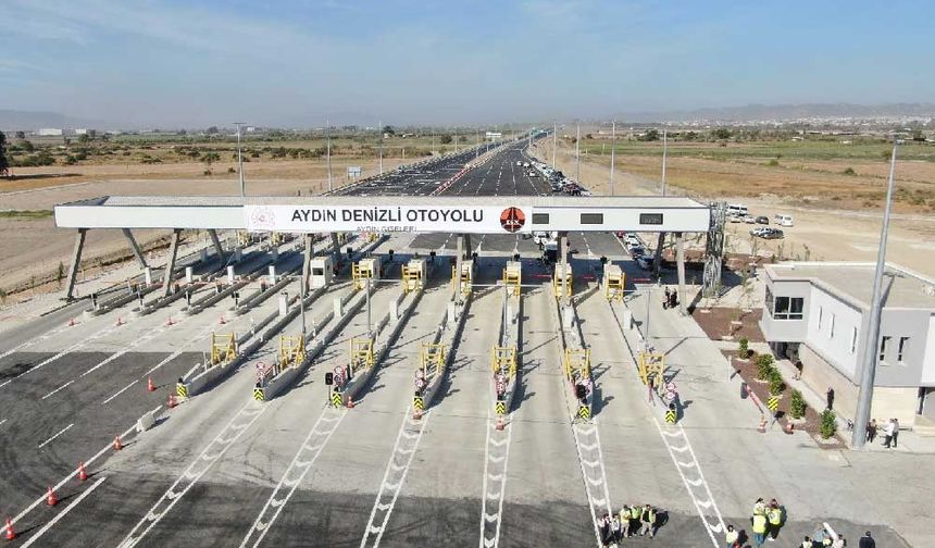Aydın-Denizli Otoyolu 1 yaşında