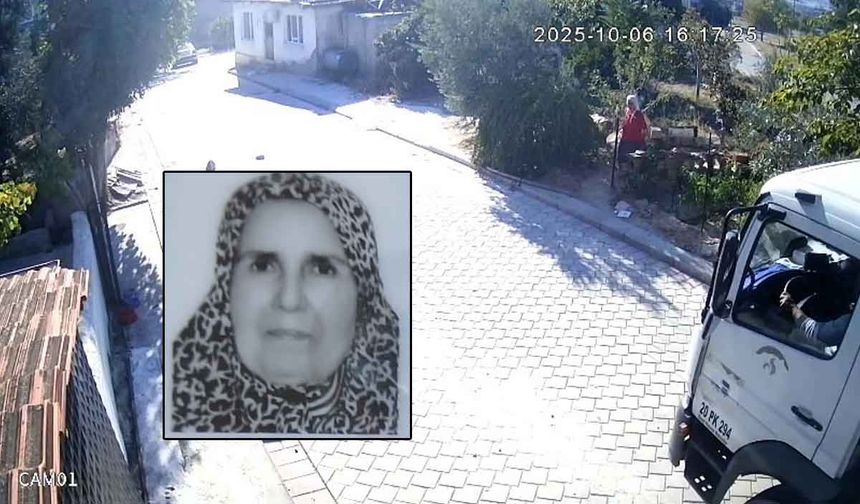 Çöpünü çıkaran yaşlı kadın cinayet gibi kazada hayatını kaybetti