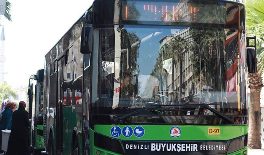 Denizli Büyükşehir’den liselilere ulaşım desteği