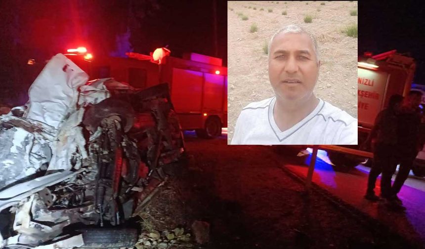 İki otomobil kafa kafaya çarpıştı: 1 ölü, 4 yaralı