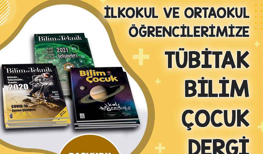 Ücretsiz bilim dergisi aboneliği başvuruları uzatıldı