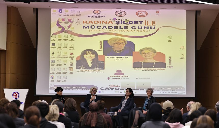 Kadın Meclisi’nin “Şiddeti Tanı, Sınırını Koru” paneli yoğun ilgiyle gerçekleşti