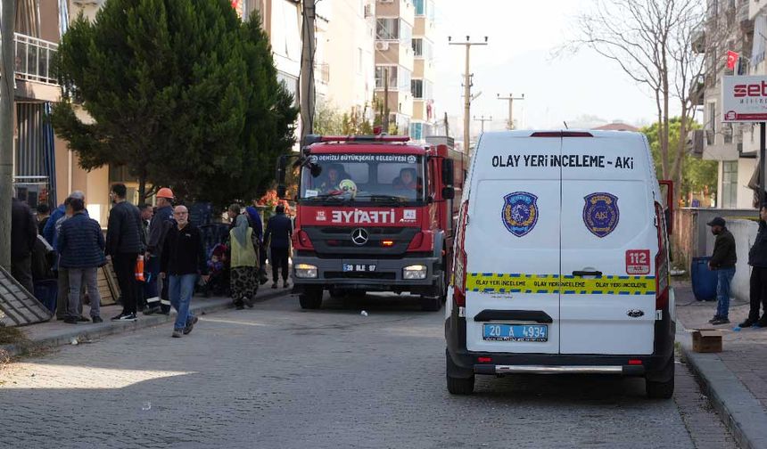 5 katlı binada meydana gelen yangın korkuya neden oldu