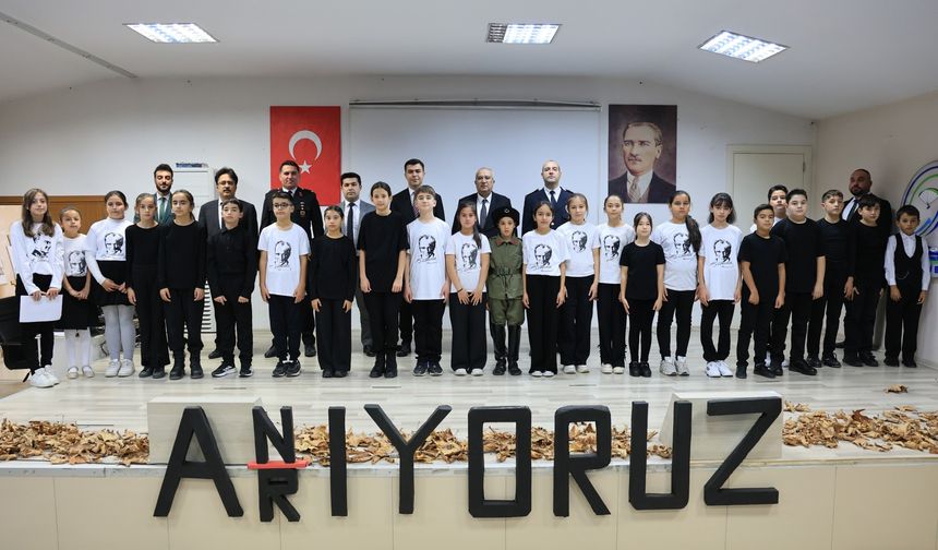Başkan Arslan; "Atatürk kahramanlığı ve ileri görüşüyle bizlere rehber oldu"