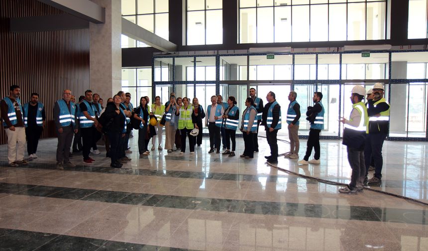 Acil Durum Hastanesine taşınma planlamaları yerinde değerlendirildi