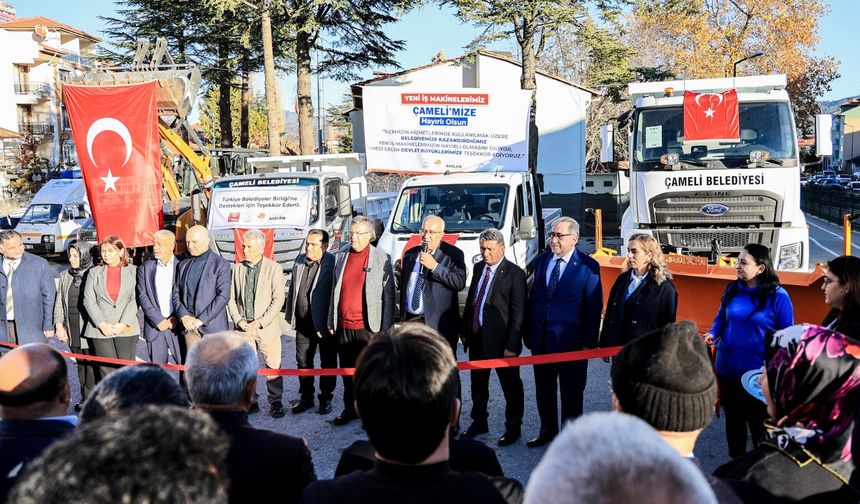 Çameli Belediyesi araç filosunu güçlendiriyor