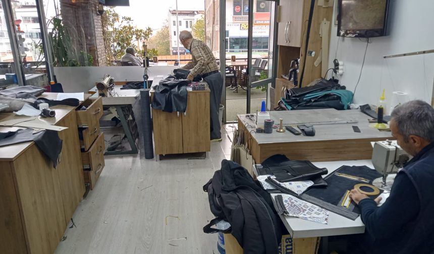36 yıllık deri ustasının çağrı; "Çırak yetişmiyor, meslek unutuluyor"