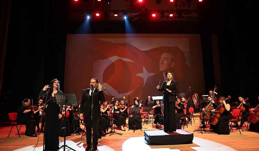 Ata’ya Saygı Konseri büyüledi