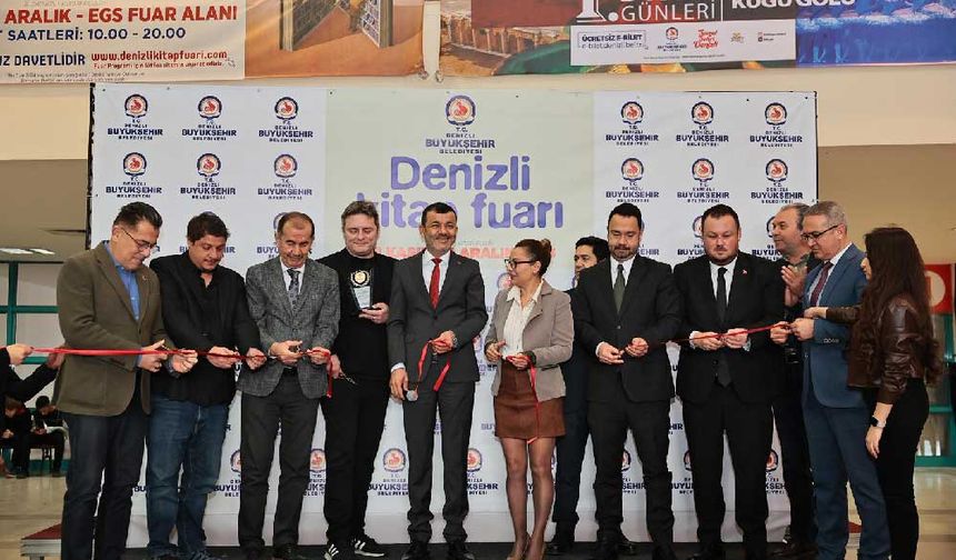 Denizli Büyükşehir Belediyesi 8. Kitap Fuarı kapılarını açtı
