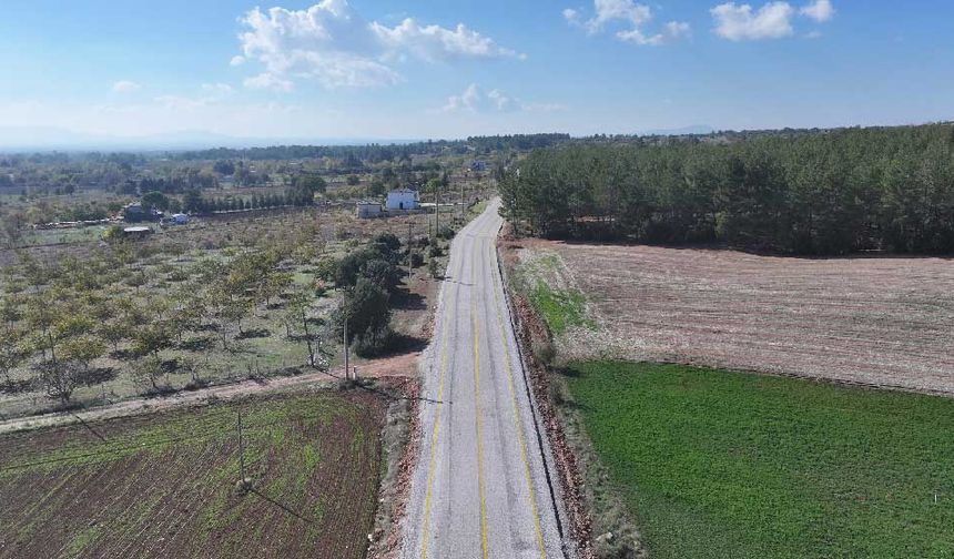 Denizli Büyükşehir Karataş-Pınarlık yolunu tamamladı