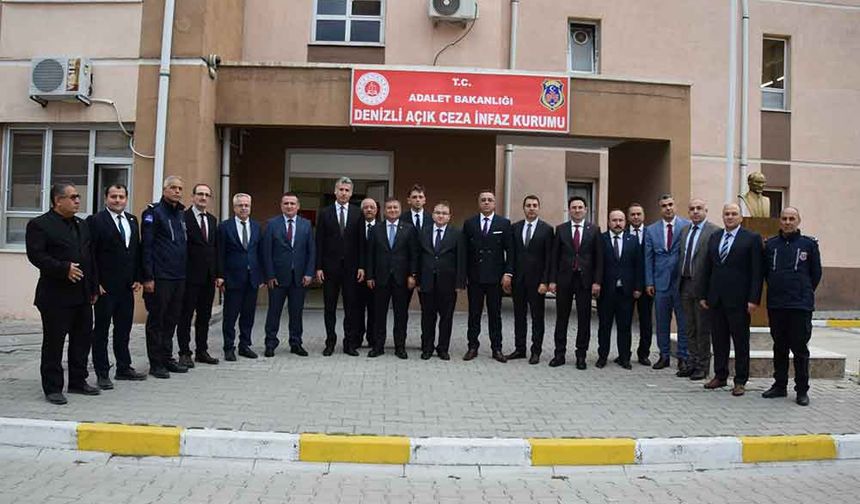 Genel Müdür Yıldırım, Denizli Ceza İnfaz Kurumları Yerleşkesini ziyaret etti