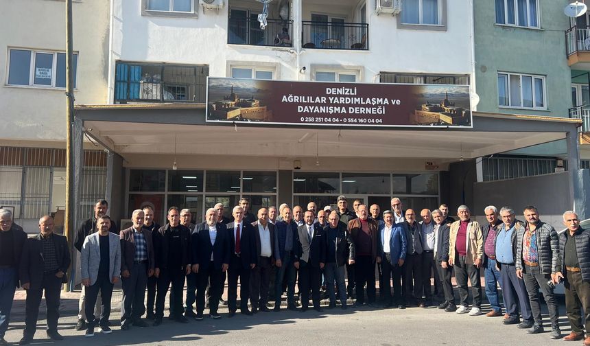 MHP’den Ağrılılar Derneği’ne anlamlı ziyaret