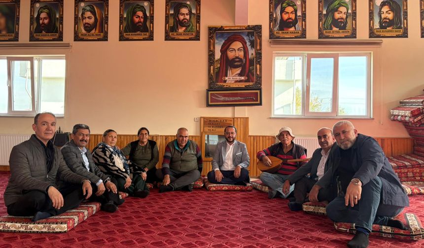 MHP Denizli İl Başkanı Yılmaz, Cemevini Ziyaret Etti