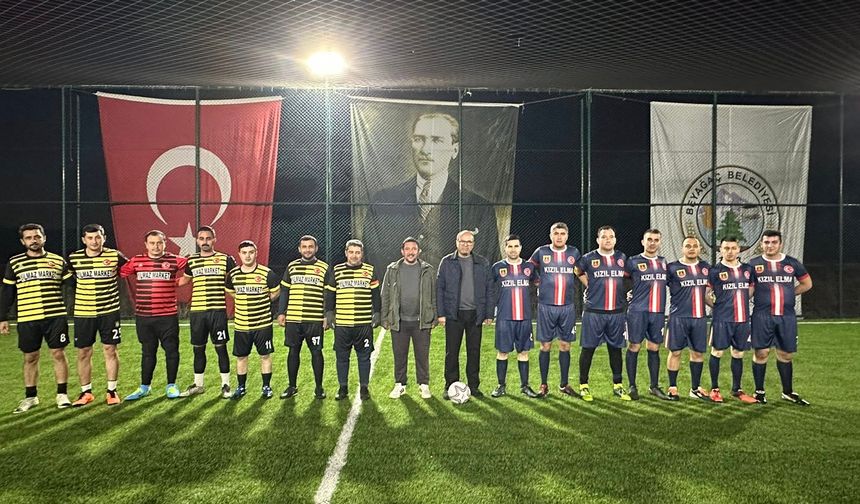 Beyağaç Belediyesi 2025 Halı Saha Turnuvası büyük bir heyecanla başladı