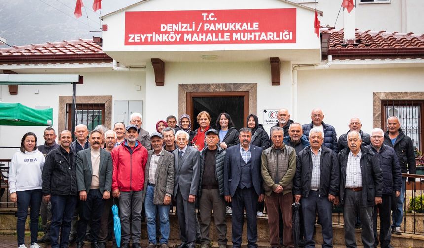 Denizli’de yıllar sonra duygusal buluşma
