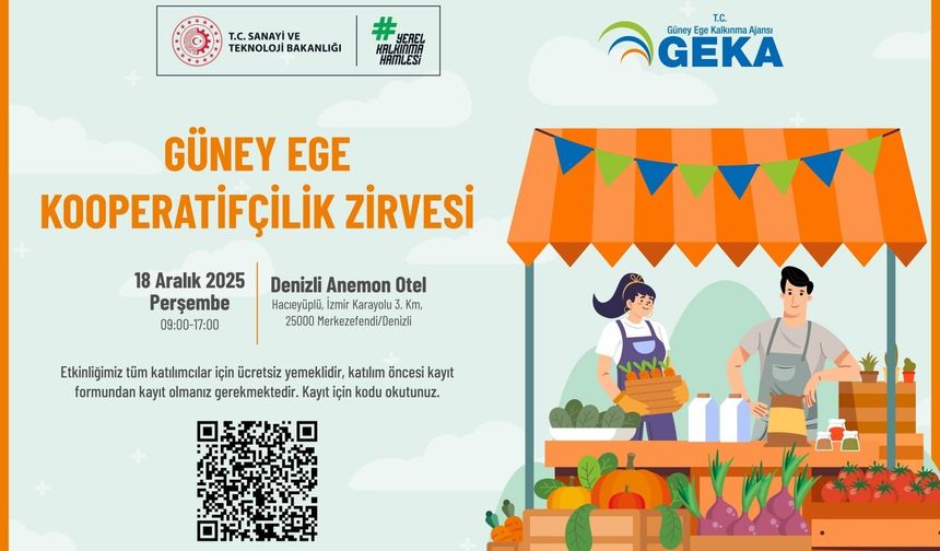 GEKA, Güney Ege Kooperatifçilik Zirvesine ev sahipliği yapacak