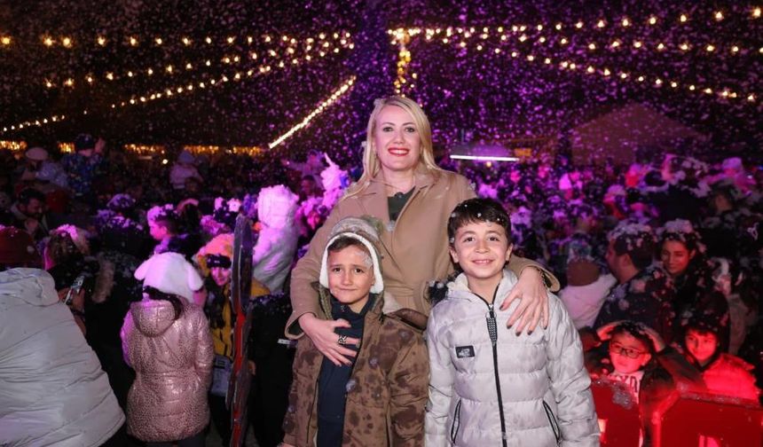 Kış festivalinde eğlence hız kesmeden devam ediyor