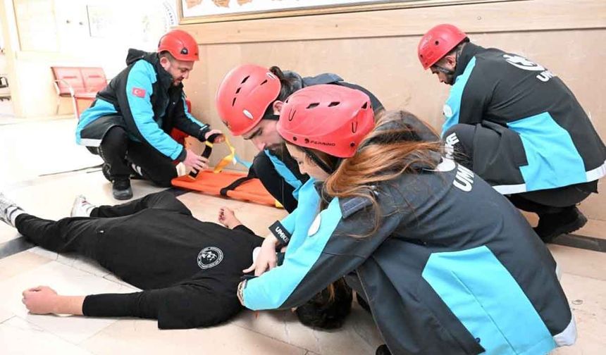 Denizli’de 5.6 büyüklüğündeki deprem senaryosu canlandırılacak