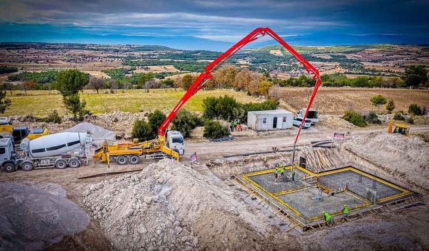 Büyükşehir DESKİ’den Uzunpınar’a yeni nesil içme suyu deposu