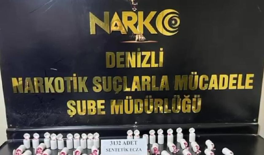 Denizli'de narkotik operasyonlarında 11 zehir taciri tutuklandı