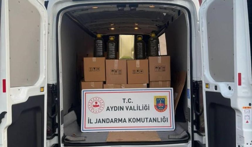 Aydın'da tağşiş zeytinyağı operasyonu