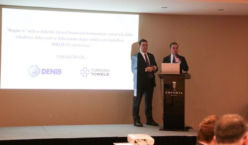 Denizli'li Tekstilciler Heimtextil hazırlıklarını gözden geçirdi